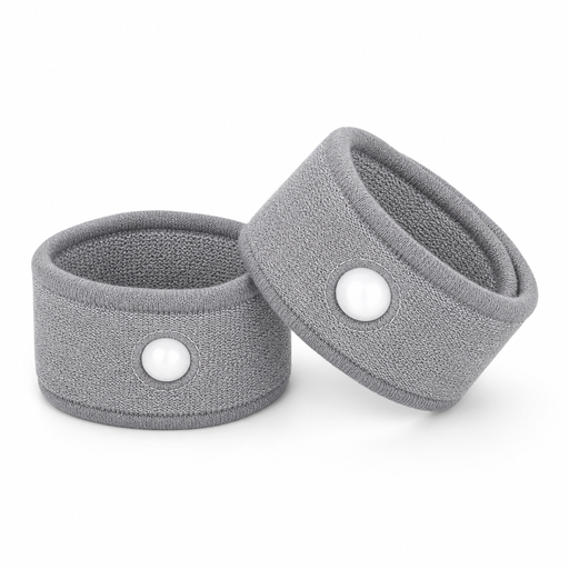 Motion sickness wristbands